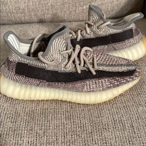 Adidas Yeezy Boost with Black and Gray Accents